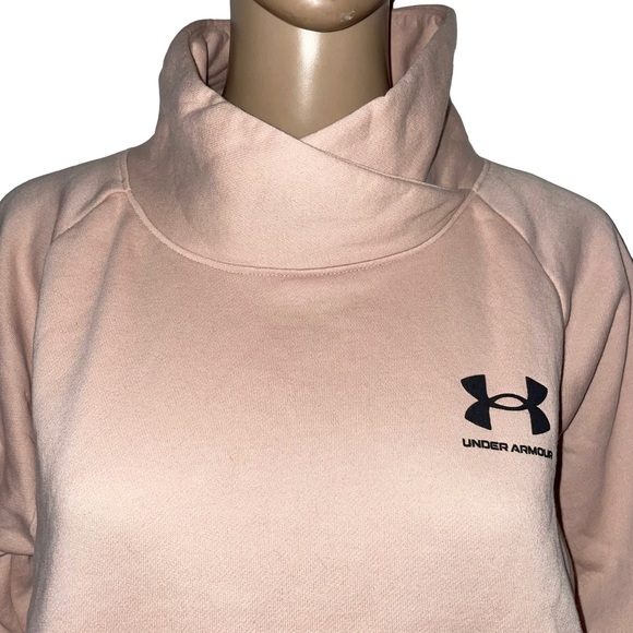 Under Armour Rival wrap neck pullover - Picture 4 of 8